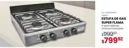 DelSol Super Flama estufa de gas oferta