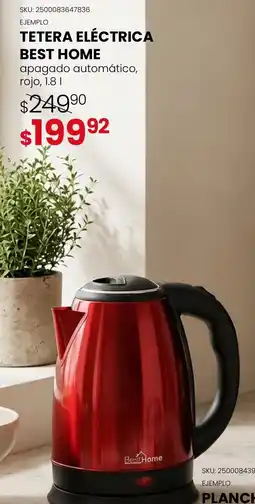 DelSol Best Home tetera eléctrica oferta