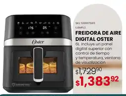 DelSol Oster freidora de aire digital oferta