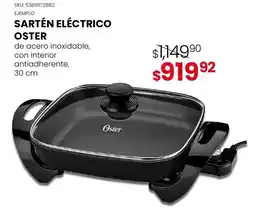 DelSol Oster Sartén Eléctrico oferta