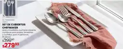 DelSol chefmaker set de cubiertos oferta