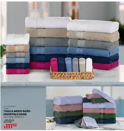 DelSol Essentials Home Toalla Medio Baño oferta