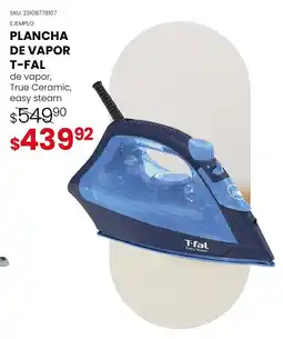 DelSol T-fal plancha de vapor oferta