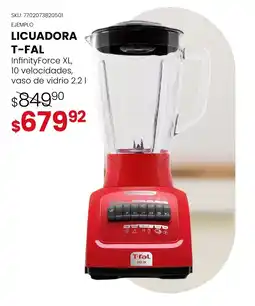 DelSol T-fal licuadora infinityforce xl oferta