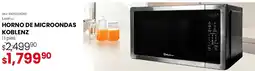 DelSol Koblenz horno de microondas oferta