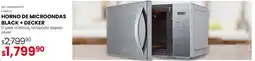 DelSol black + decker horno de microondas oferta