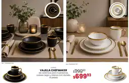 DelSol Vajilla ChefMaker oferta