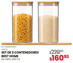 DelSol best home set de 2 contenedores oferta