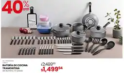 DelSol Batería de cocina Tramontina oferta