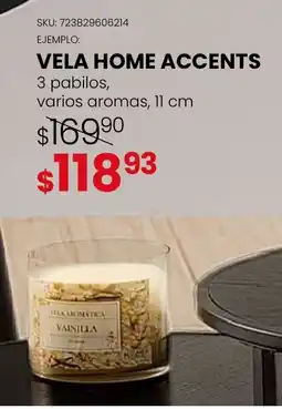 DelSol Vela home accents oferta