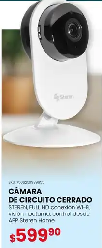 DelSol Steren cámara de circuito cerrado oferta