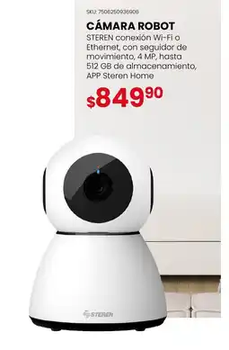 DelSol Steren cámara robot oferta