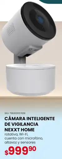 DelSol nexxt home cámara inteligente de vigilancia oferta