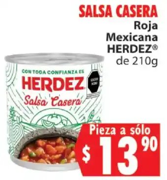 Herdez Salsa Casera Roja Mexicana