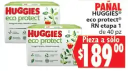 Casa Ley Huggies eco protect oferta