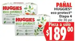 Casa Ley Huggies eco protect oferta