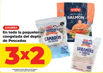 HEB H-E-B camarón con cáscara oferta