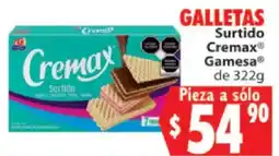 Casa Ley Galletas Surtido Cremax Gamesa oferta