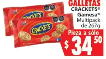 Galletas Crackets Gamesa