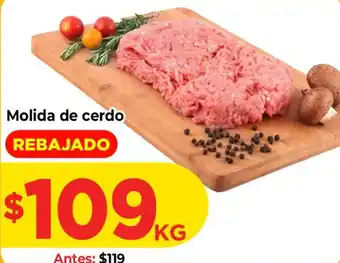 Molida de cerdo