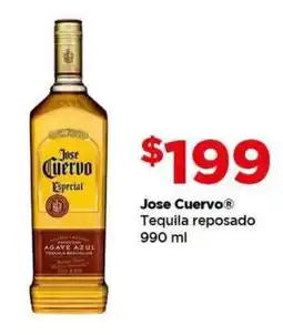 Bodega Aurrerá Jose Cuervo Tequila reposado oferta