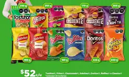 Bodega Aurrerá Tostitos, Fritos, Churrumais, Sabritas, Doritos, Ruffles o Cheetos oferta