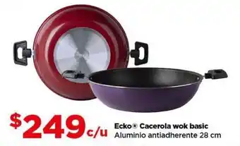 Ecko Cacerola wok basic