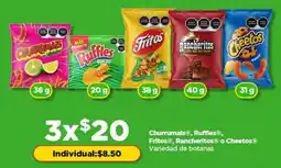 Bodega Aurrerá Churrumais R, Ruffles R, Fritos R, Rancheritos R o Cheetos R oferta