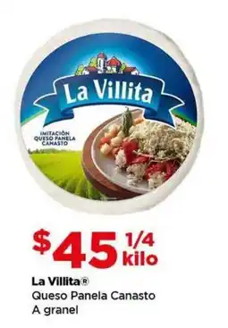 Bodega Aurrerá La Villita Queso Panela Canasto oferta