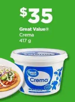 Bodega Aurrerá Great Value Crema oferta