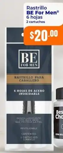 Tiendas Neto Be for men rastrillo para caballero oferta