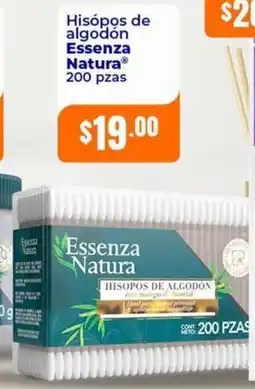 Tiendas Neto Essenza Natura Hisopos de algodón oferta