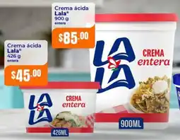 Tiendas Neto Lala crema ácida entera oferta