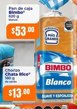 Tiendas Neto Bimbo Pan de caja blanco oferta