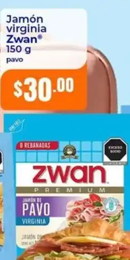 Tiendas Neto Zwan jamón de pavo virginia oferta