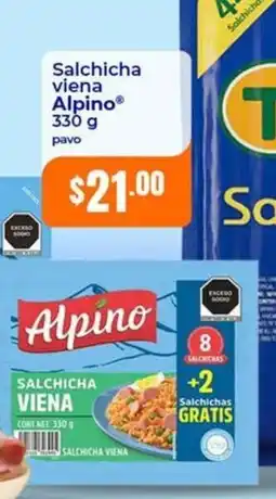 Tiendas Neto Alpino salchicha viena oferta