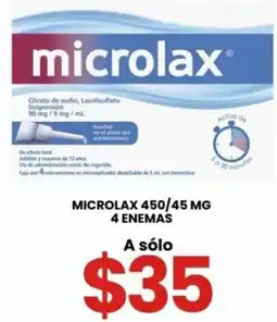 Farmapronto microlax 450/45 mg oferta