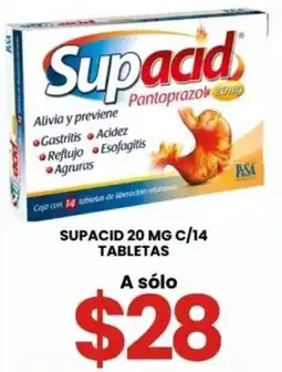 Farmapronto Supacid Pantoprazol 20 mg oferta