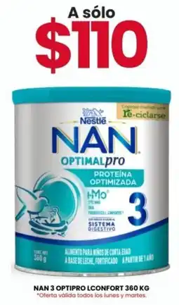 Farmapronto Nestle Nan 3 Optimalpro lconfort oferta