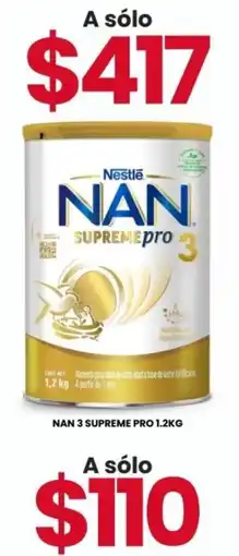 Farmapronto Nestle NAN 3 SUPREME PRO oferta