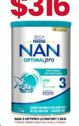 Farmapronto Nestle NAN OPTIMALpro 3 oferta