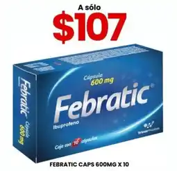 Farmapronto Febratic caps 600mg oferta