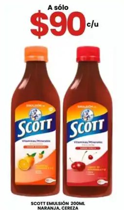 Farmapronto Scott emulsión naranja cereza oferta