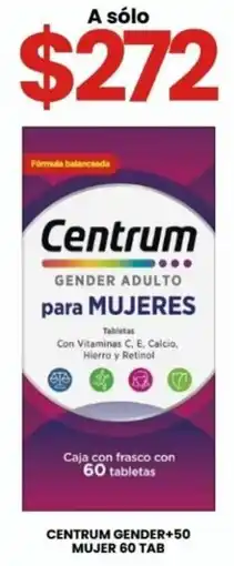 Farmapronto Centrum Gender+50 Mujer oferta