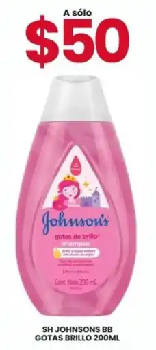 Farmapronto johnson's gotas de brillo shampoo oferta