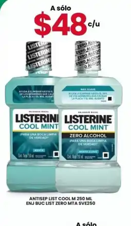 Farmapronto Listerine Cool Mint oferta