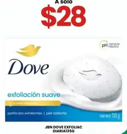 Farmapronto Dove jbn exfoliac diaria oferta