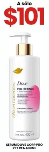 Farmapronto Dove Serum Corporal Pro Retinol Reafirmante oferta