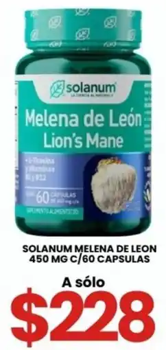 Farmapronto solanum melena de leon oferta