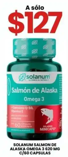 Farmapronto solanum salmón de alaska omega 3 oferta
